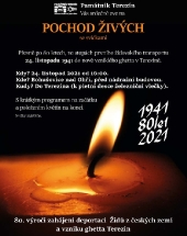Památník Terezín zve na POCHOD ŽIVÝCH se svíčkami