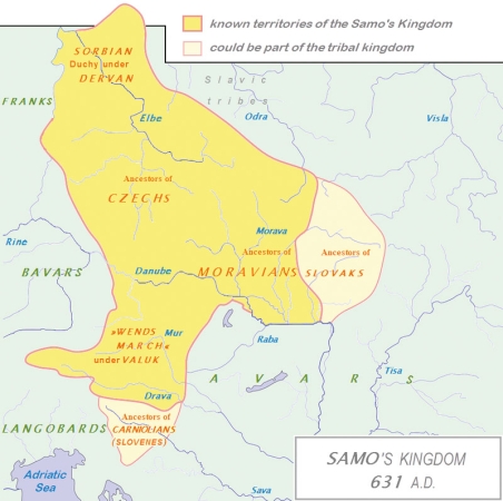 Pravděpodobná podoba Sámovy říše