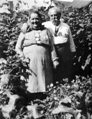 Dědeček Bedřich a babička Arnoštka