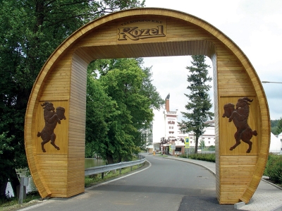 Originální kozlí 
brána