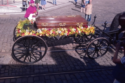 Převoz ostatků Josefa kardinála Berana, Praha 2018