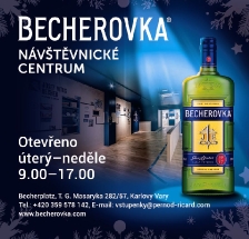 Becherovka - návštěvnické centrum