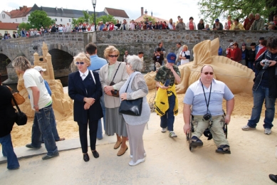 Sand Festival in Písek