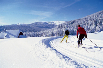 Winter in Südböhmen und im Bayrischen Wald