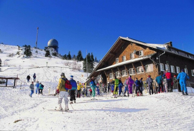 Winter in Südböhmen und im Bayrischen Wald