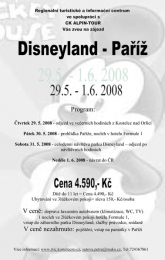 Pozvánka na zájezd do Paříže