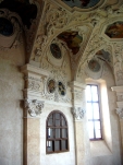 Das Schloss Nový Hrad in Jimlín