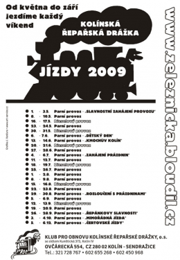 Kolínská řepařská drážka - jízdy 2009