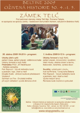 Beltine 2009 - Oživená historie v&nbsp;Telči