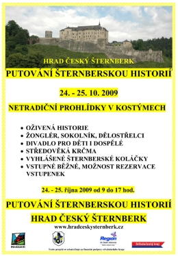 Putování šternberskou historií 2009