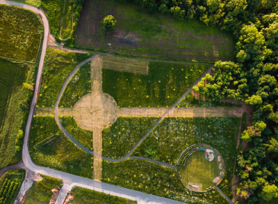 Výlety do přírody města Hustopeče Relaxačí zóna, hmatová stezka
