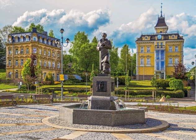 Pomník J. W. Goetha v Aši