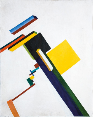 Sergej Jakovlevič senkin, Non-Objective Composition,
1920, Muzeum umění Jekatěrinburg