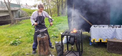 Stanoviště kováře na Březenské desítce