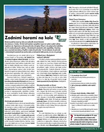 Zadními horami na kole