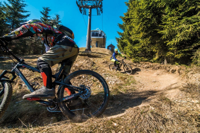 Bikepark Skiareálu Ještěd