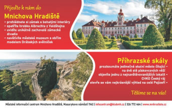 Přijeďte k nám do Mnichova Hradiště