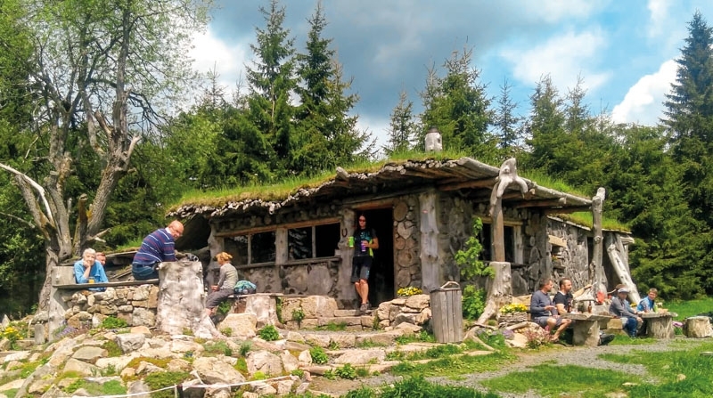 Občerstvení na Červené jámě