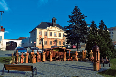 Březenský betlém se zvoničkou