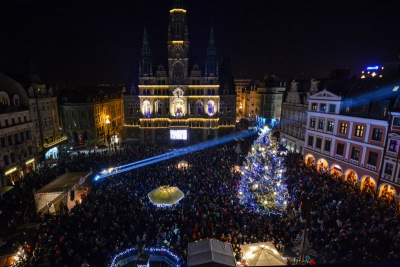 Rozsvícení vánočního stromu