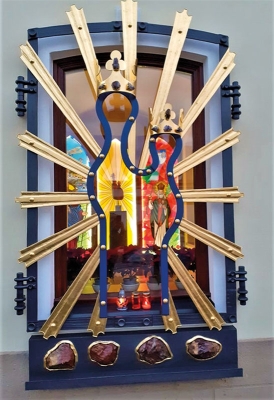 Klášterecká Madona s Ježíškem