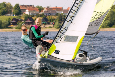 Jachting na Nechranické přehradě