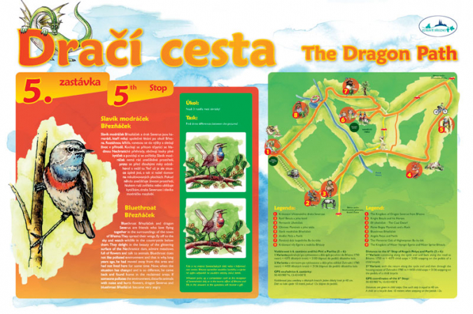 Informační tabule na stanovišti č. 5