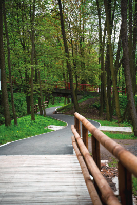 Cyklostezka podél Kláštereckého potoka