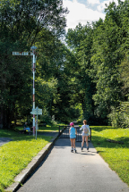 Cyklostezka je hotová