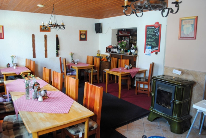 Restaurace pensionu Bohemia