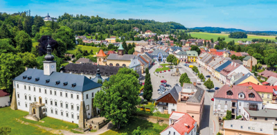 Pohled na historické jádro města