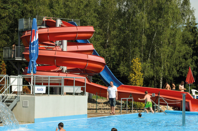 Největší atrakce letního koupaliště