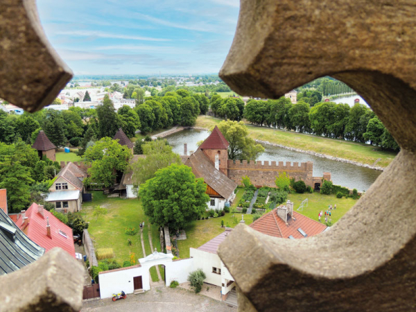 Pohled z věže kostela sv. Jiljí