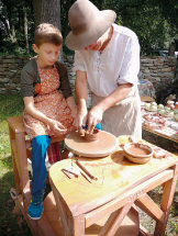 Babí léto ve vodním mlýně Hoslovice