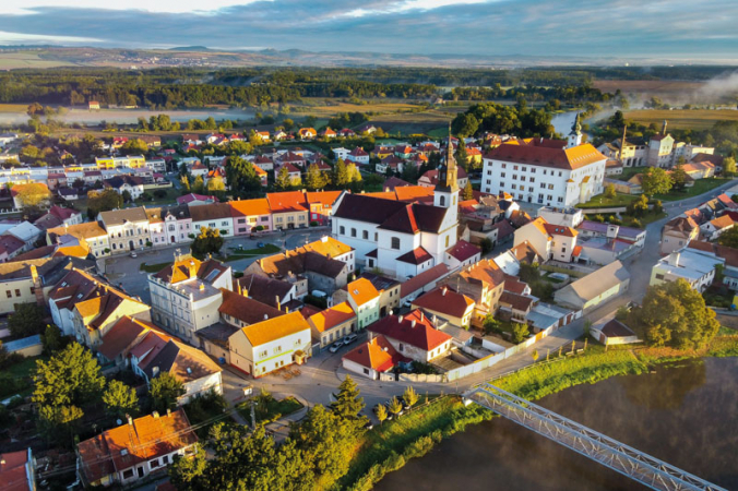 Panorama Uherského Ostrohu