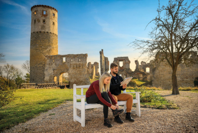 Odpočinek, zřícenina hradu Zvířetice
