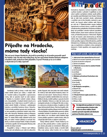 Přijeďte na Hradecko