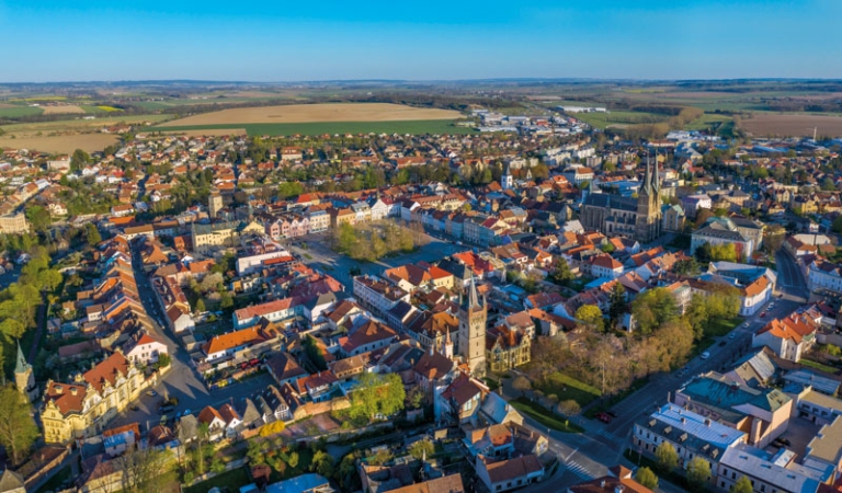 Pohled na historické jádro města