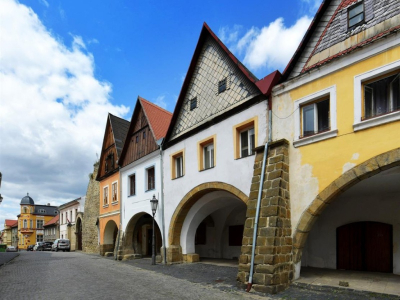 Štítové domy Úštěk