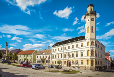 Městská radnice z r. 1855