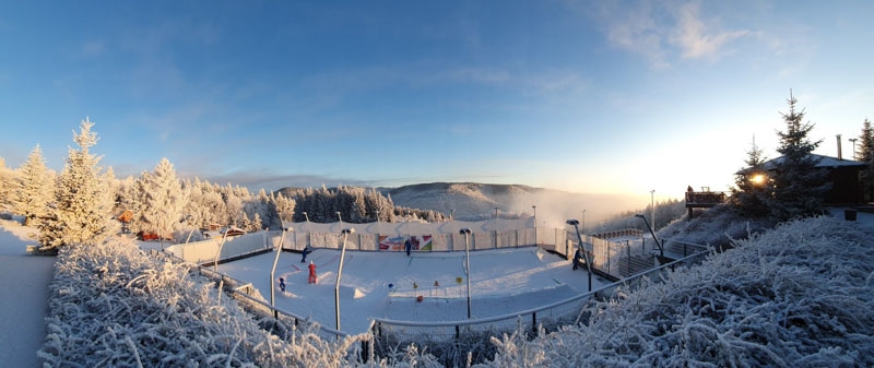 Na hřebeni Krušných hor