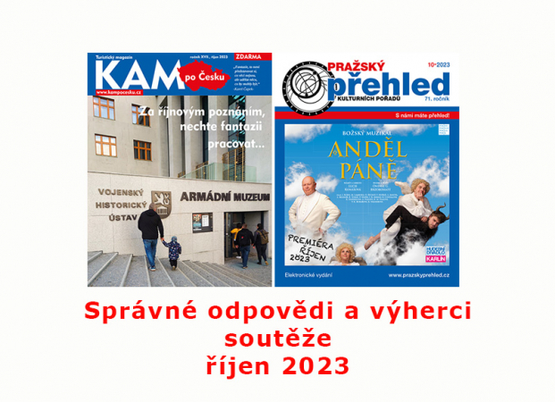Výherci soutěží říjen 2023 