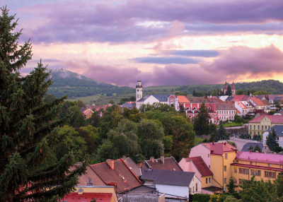 Pohled na historickou část města