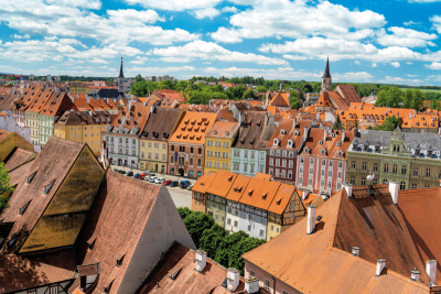 Z věže kostela sv. Mikuláše
