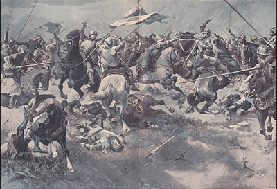 Bitva u Malešova od Věnceslava Černého