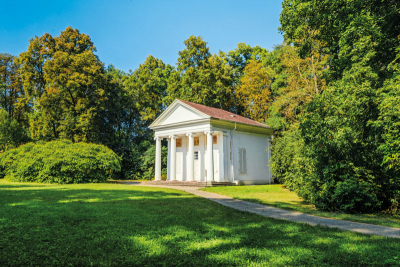 Schlosspark in Krásný Dvůr