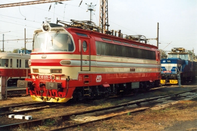 Lokomotiva 230 v Ústí nad Labem