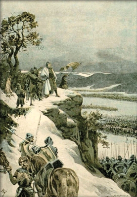 Obklíčené vojsko Matyáše Korvína u Vilémova, Adolf Liebscher
