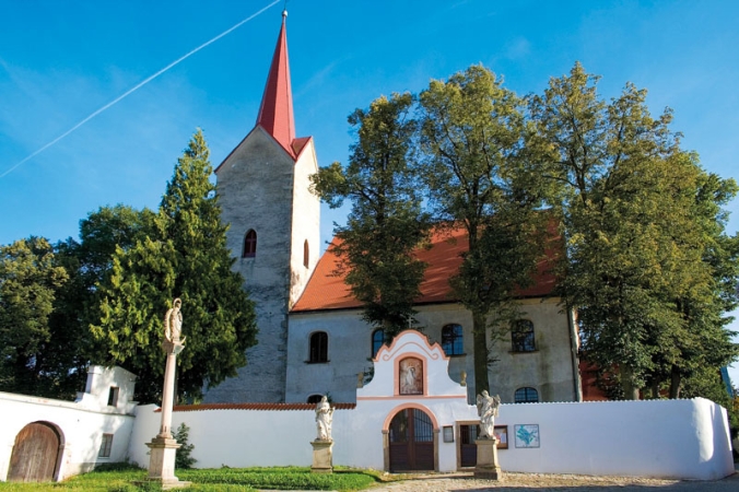 Kostel Matky Boží na Starém Městě v Telči