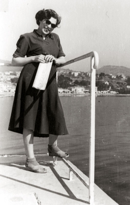 Eva na cestě do Izraele, Bandol 1949